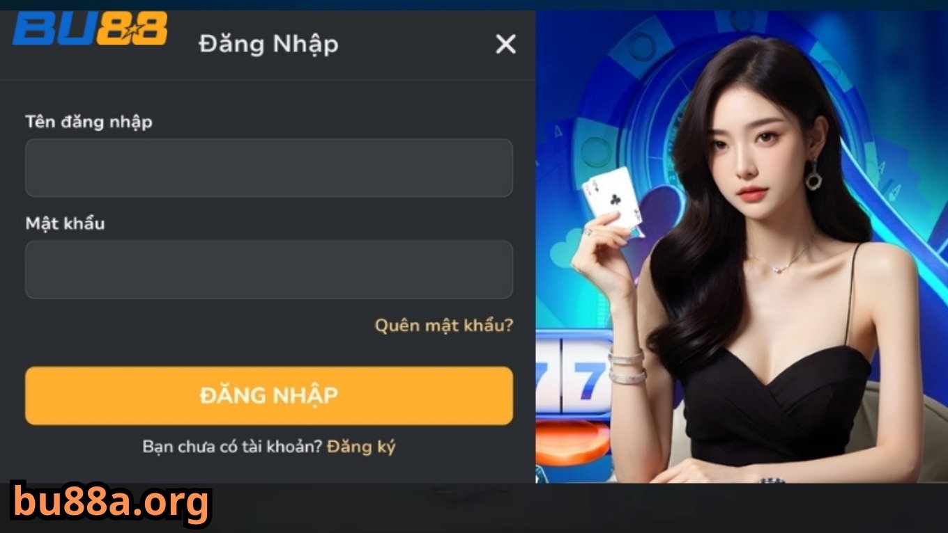 Các bước đăng nhập BU88