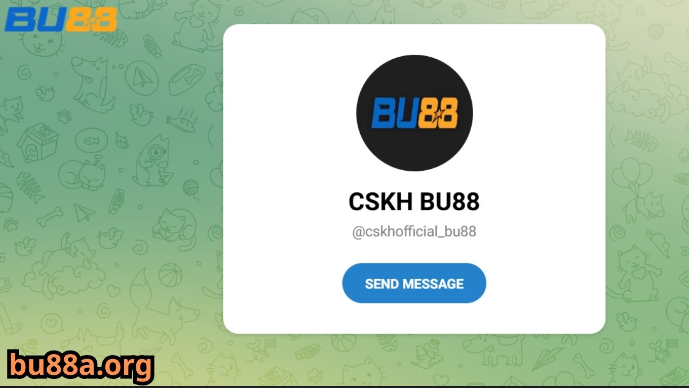 Liên hệ BU88 qua telegram
