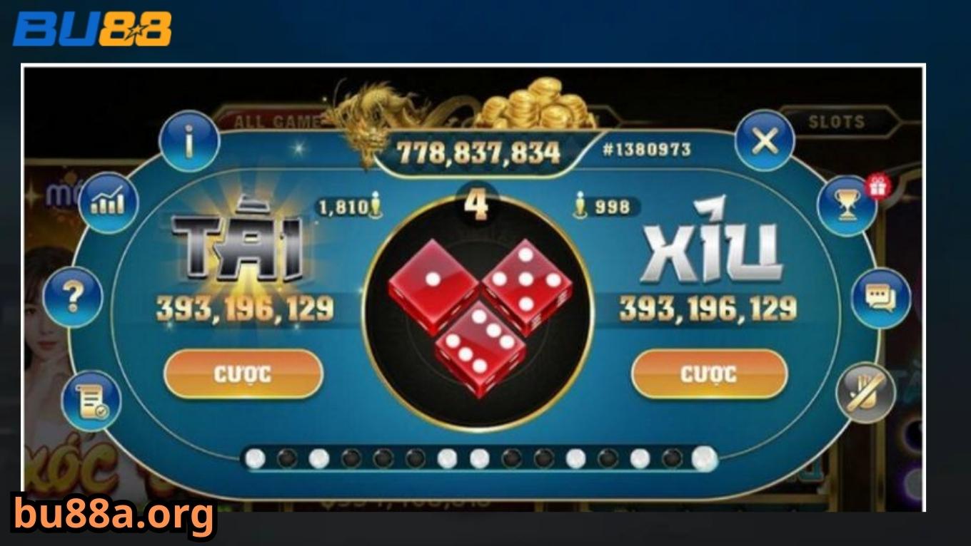 Luật chơi tài xỉu BU88 cho người mới